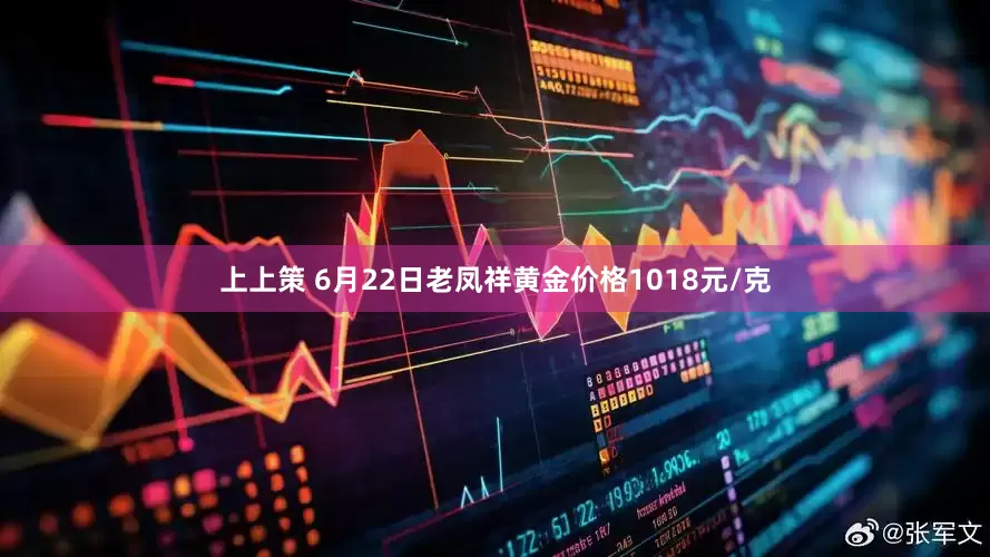 上上策 6月22日老凤祥黄金价格1018元/克