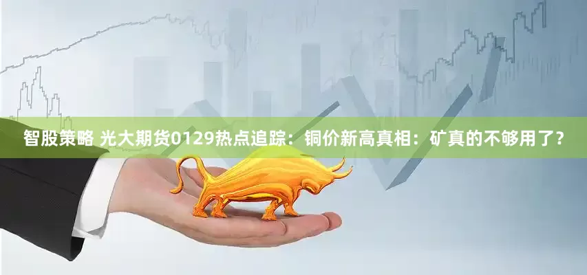 智股策略 光大期货0129热点追踪：铜价新高真相：矿真的不够用了？