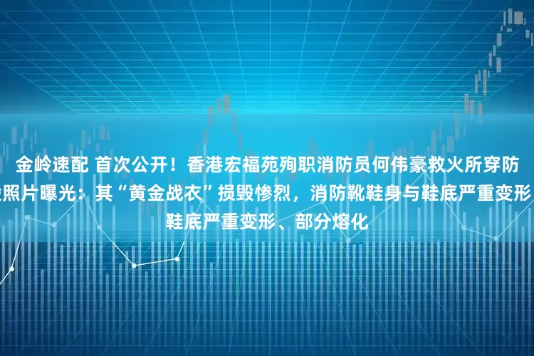 金岭速配 首次公开！香港宏福苑殉职消防员何伟豪救火所穿防护装备损毁照片曝光：其“黄金战衣”损毁惨烈，消防靴鞋身与鞋底严重变形、部分熔化
